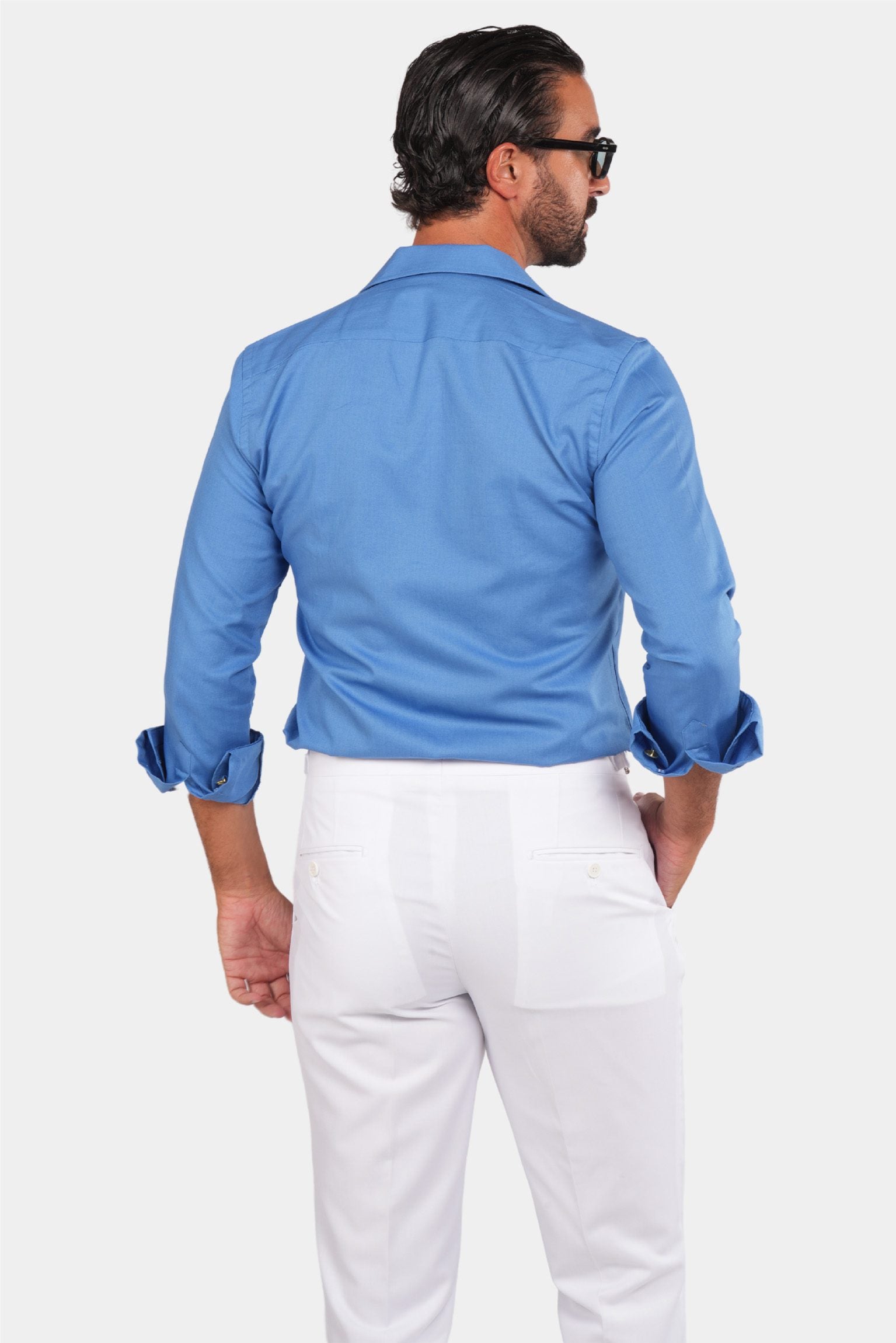 Italienische Hose in Weiss