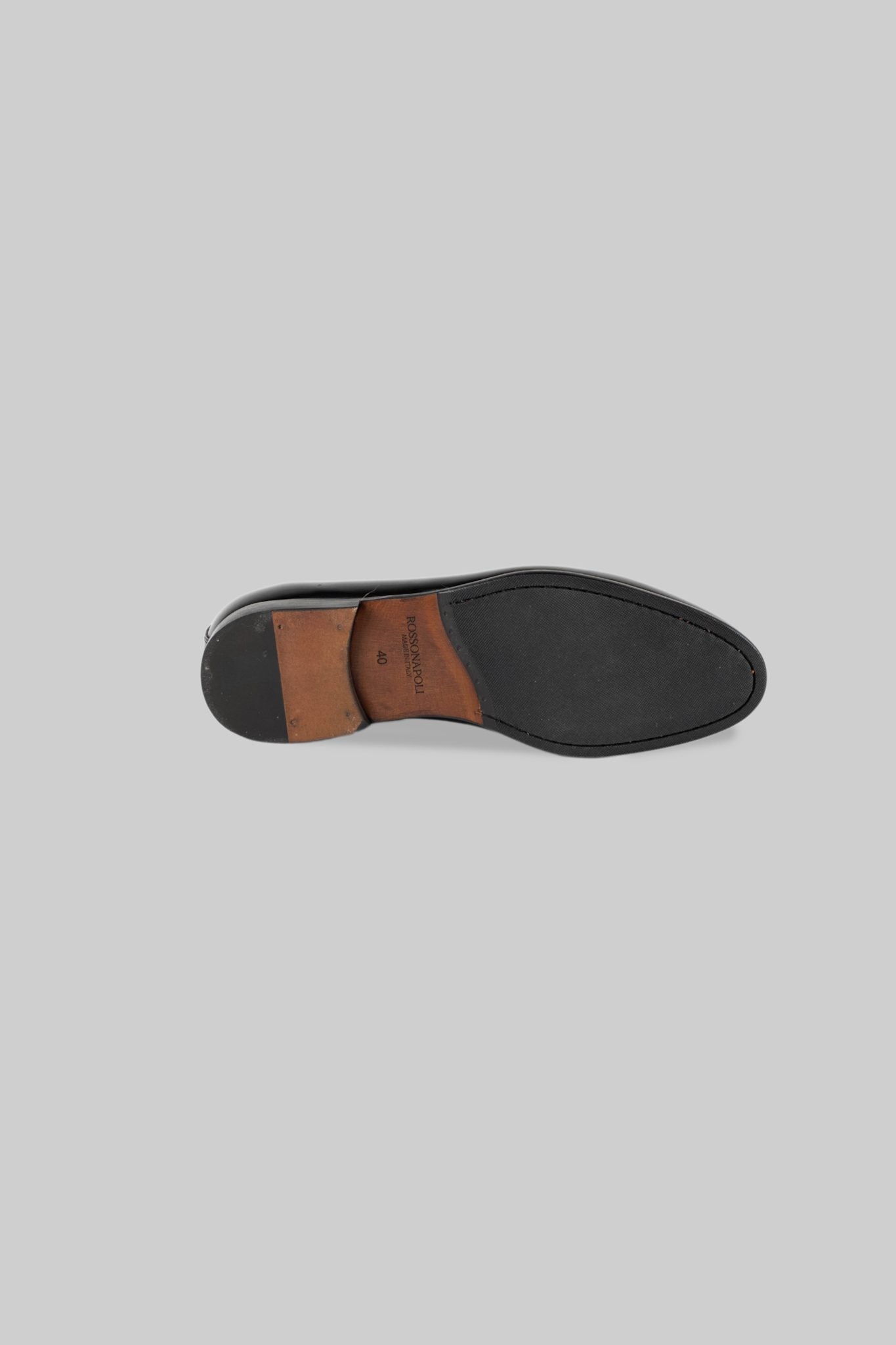Schwarzer Leder Loafer