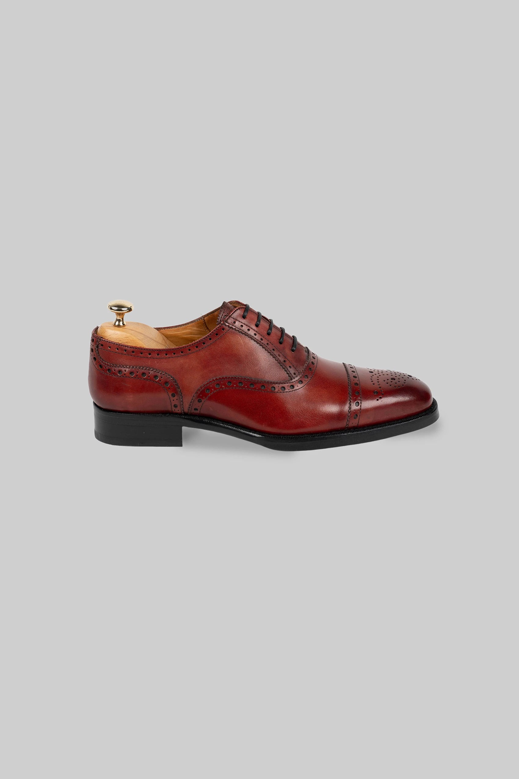 Bordeaux leather Oxford