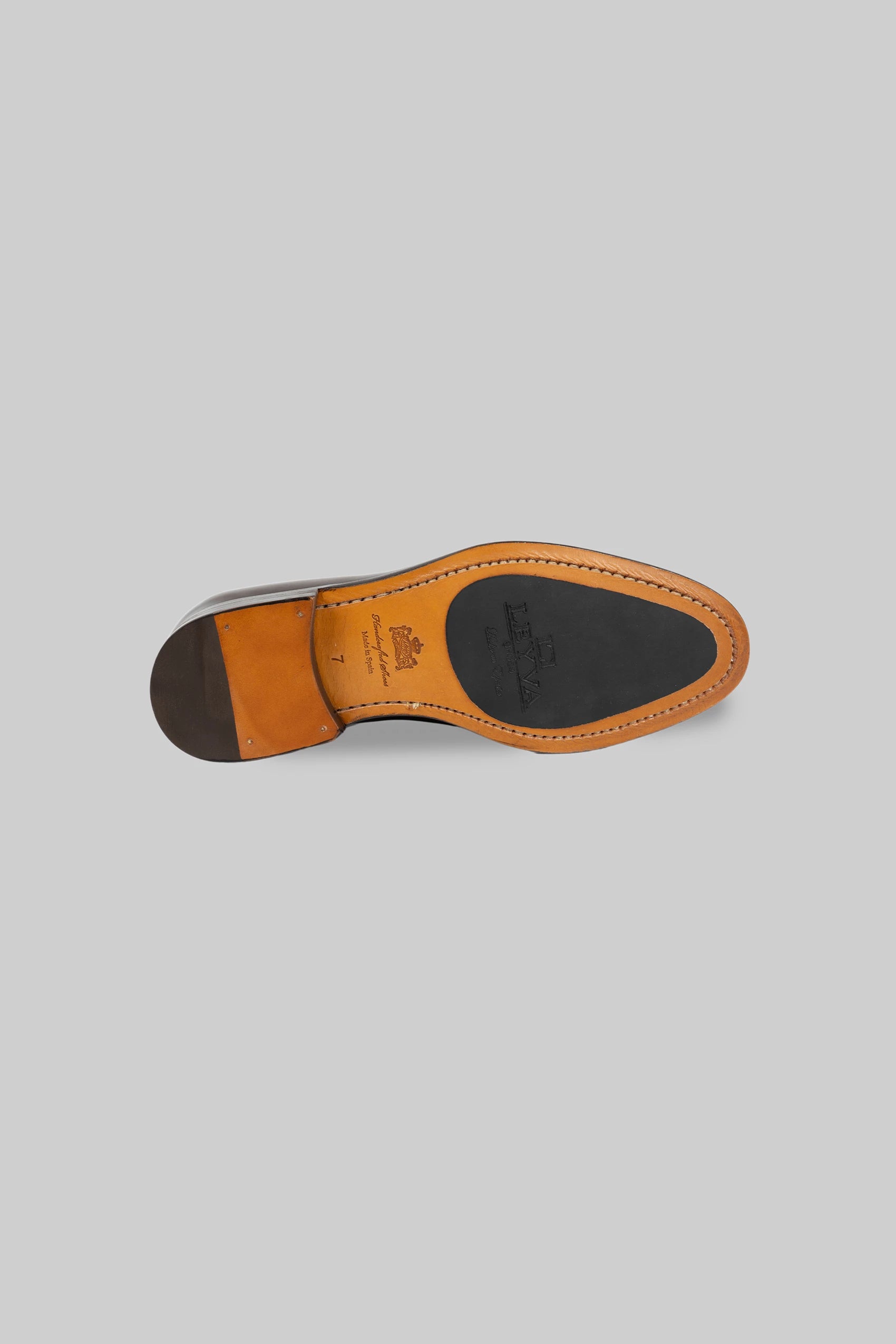 Brauner Leder Horsebit Loafer