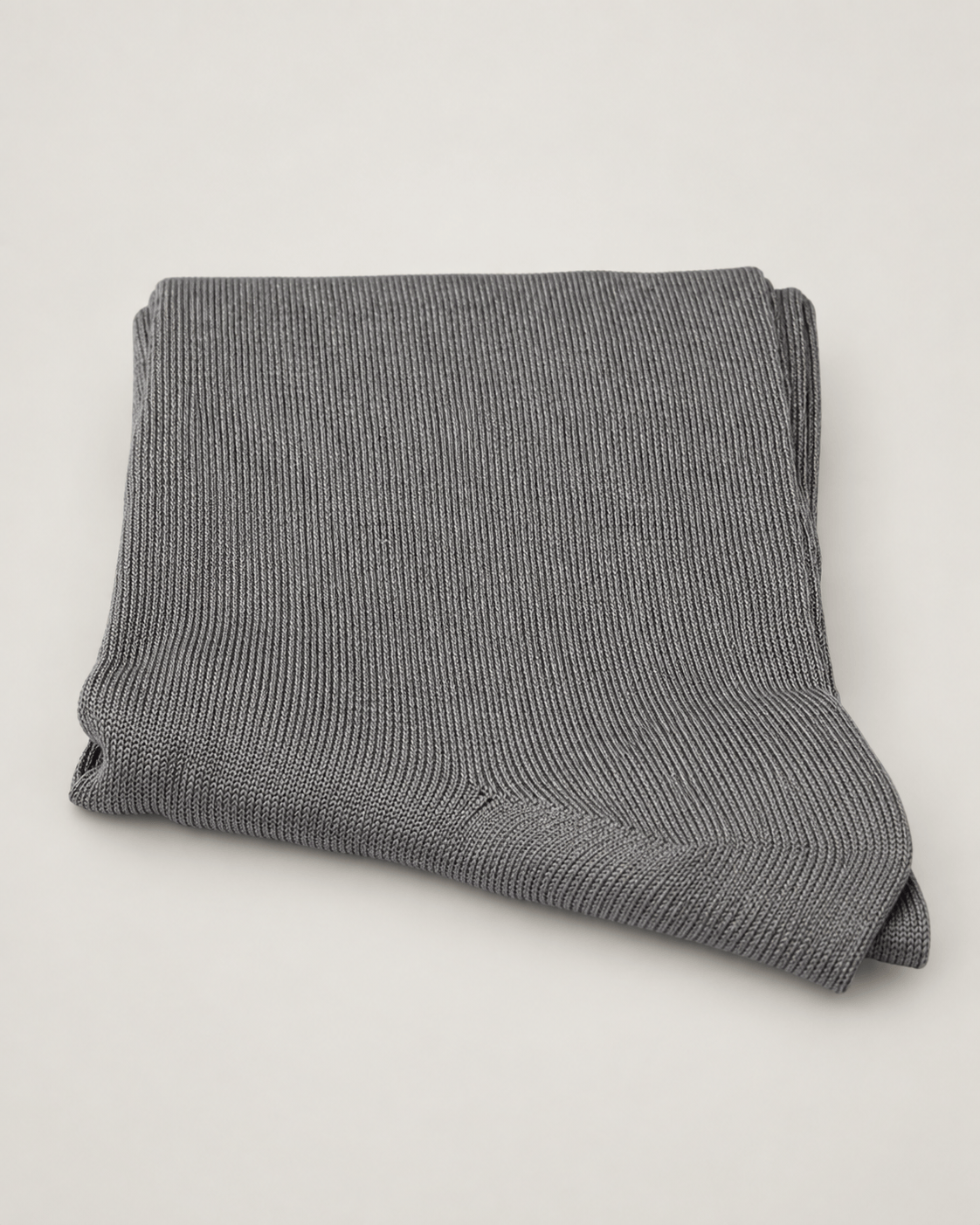 Grey cotton socks