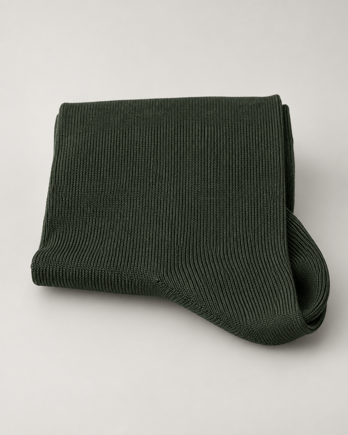 Green cotton socks