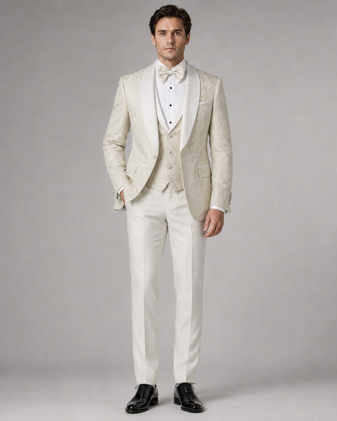 Champagner Smoking Herren – Luxus für Hochzeit & Gala