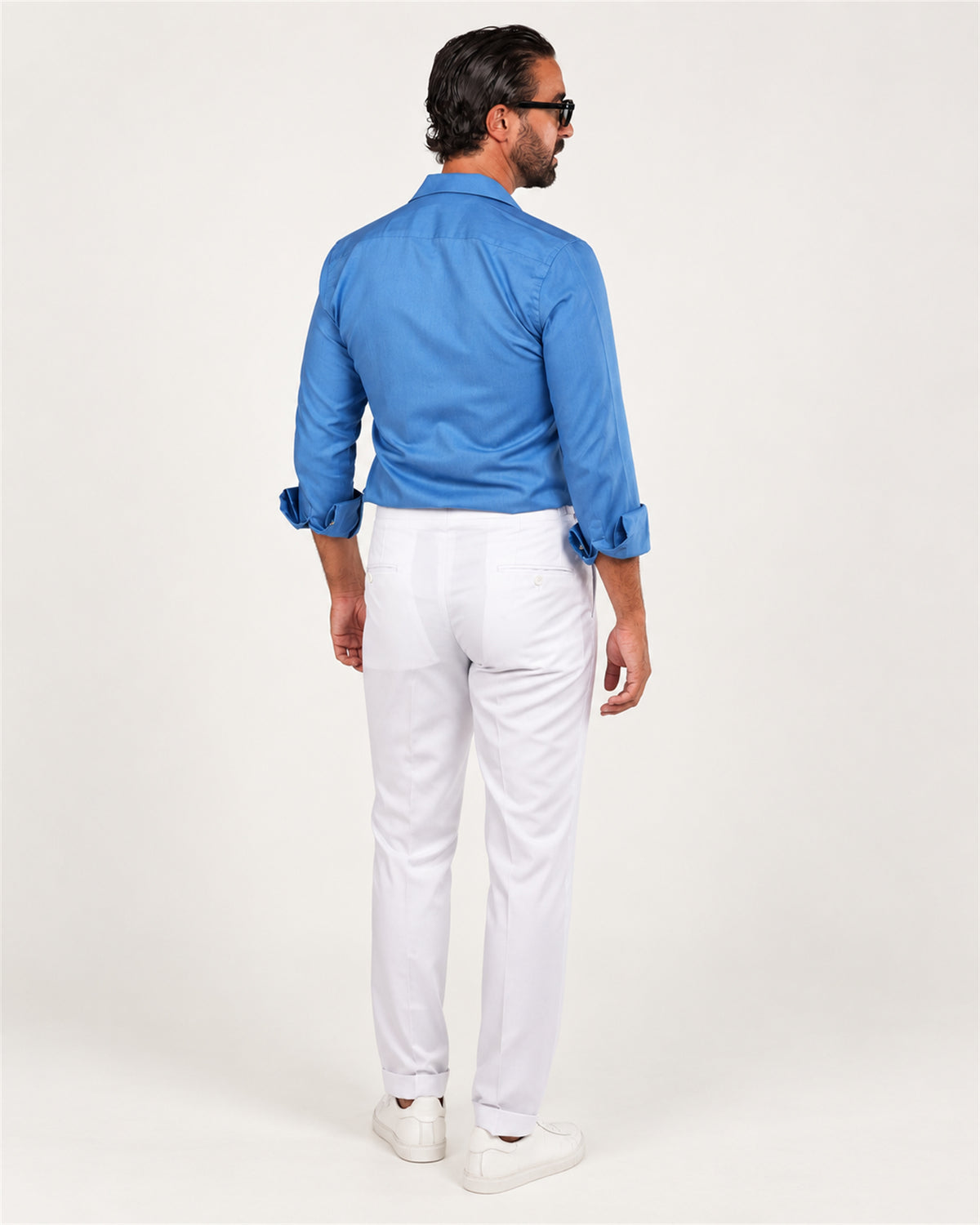 Italienische Hose in Weiss