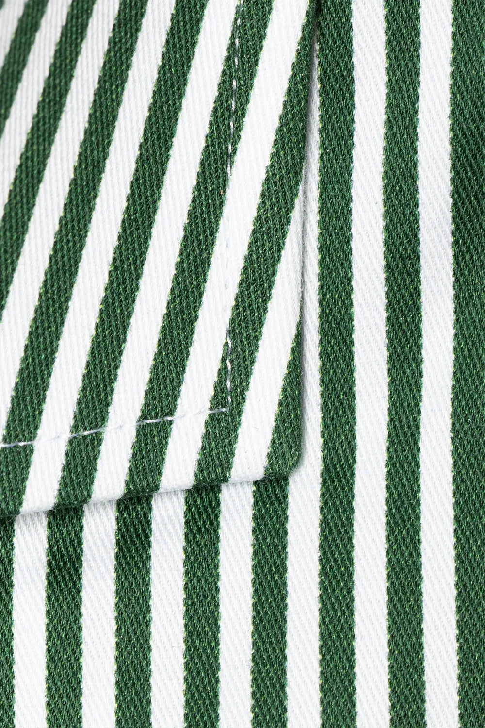 Jade Slim Fit Baumwollhemd mit weissen Streifen