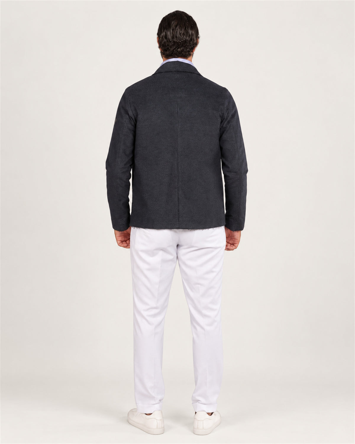 Marineblaue italienische Jacke