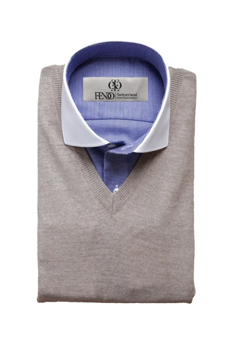 Pullover mit V-Ausschnitt Stone