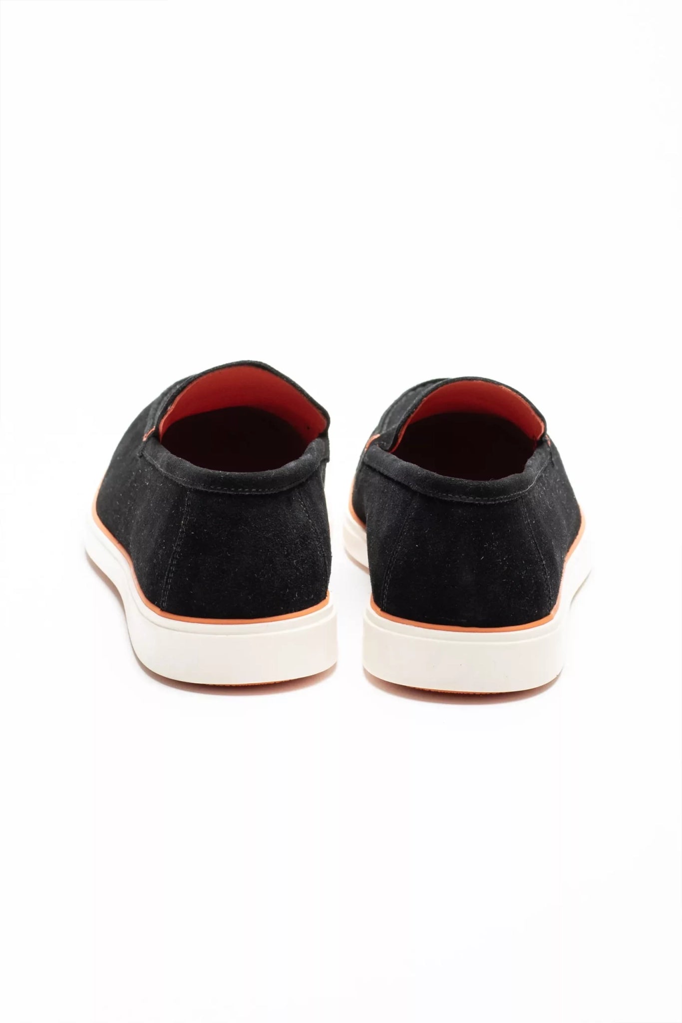 Schwarz Weich Wildleder Lafer-Schuh