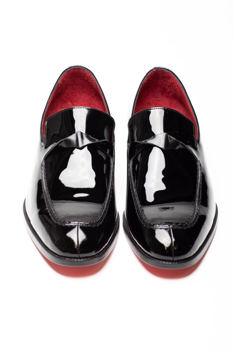 Schwarze Hochzeits schuhe