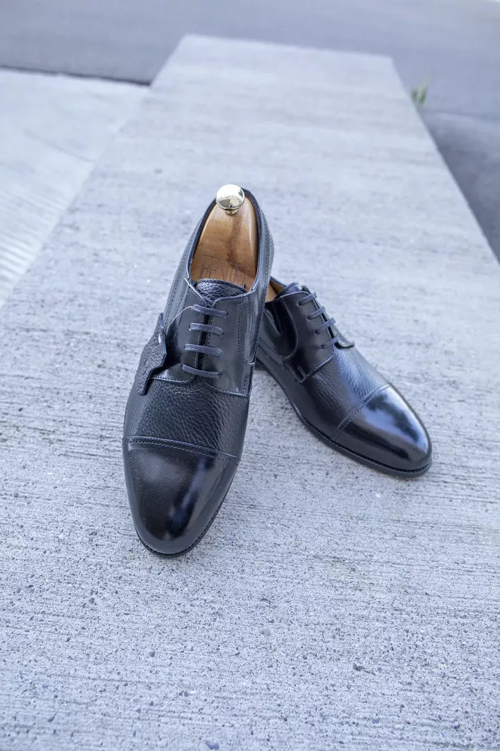 Black classic shoes