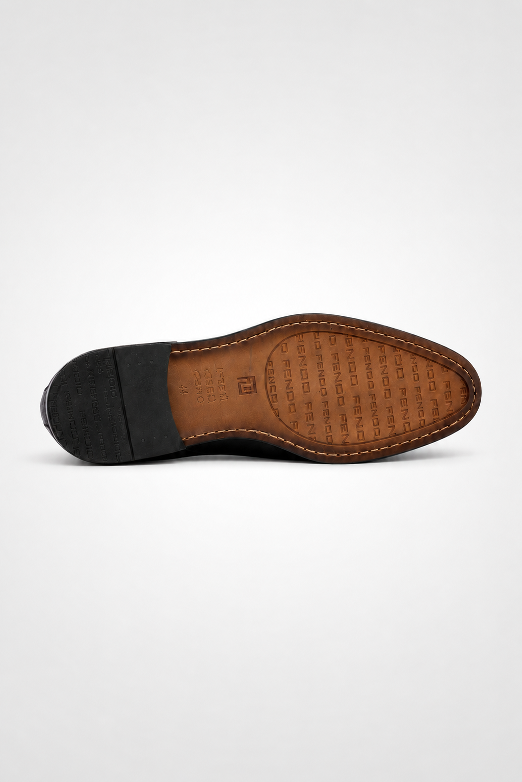 Black calfskin Derby shoes