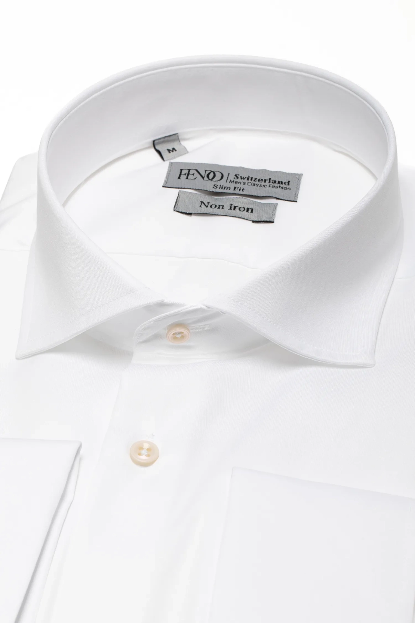 Weißes Slim Fit Hemd