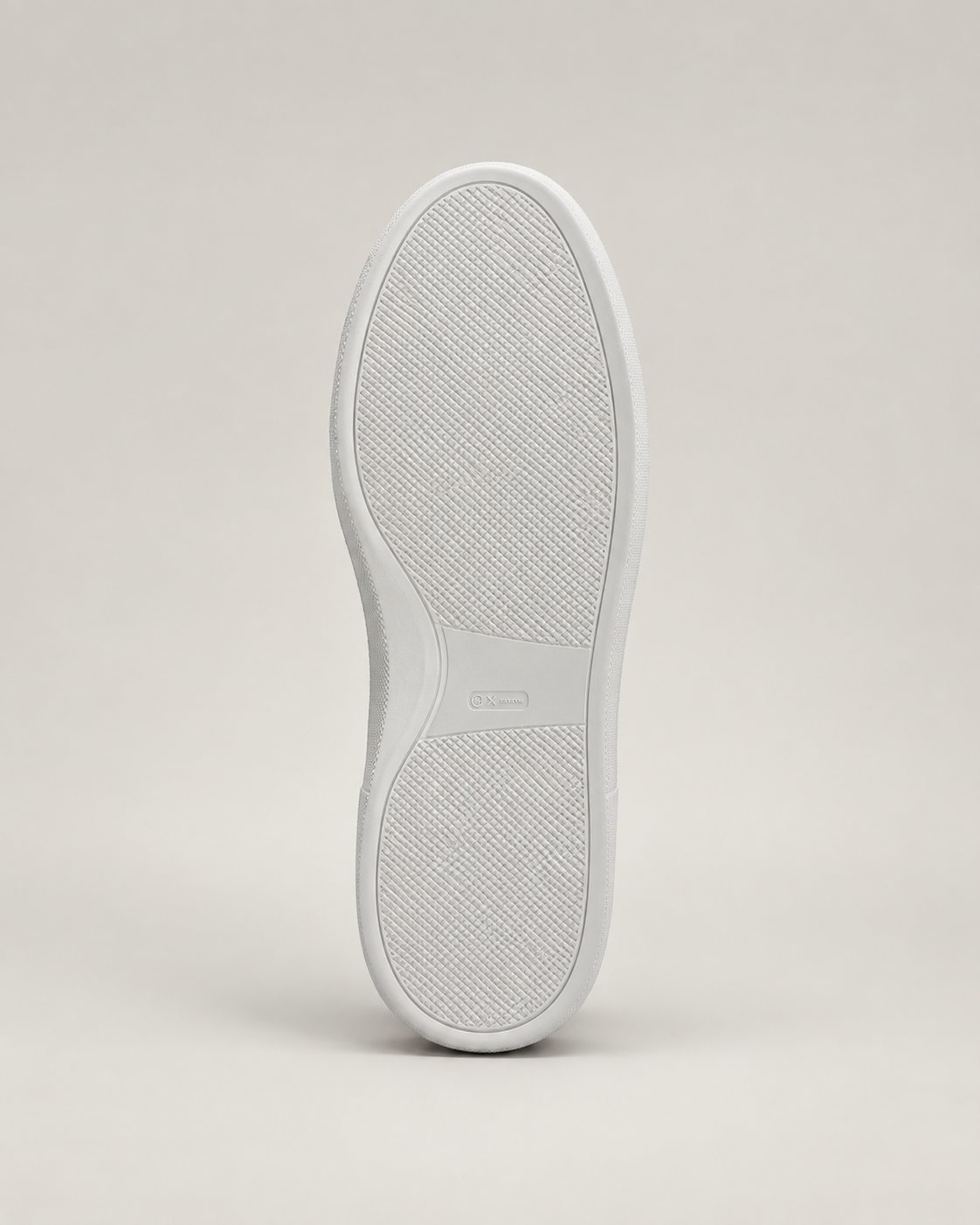 Weisse Sneaker aus Hirschleder