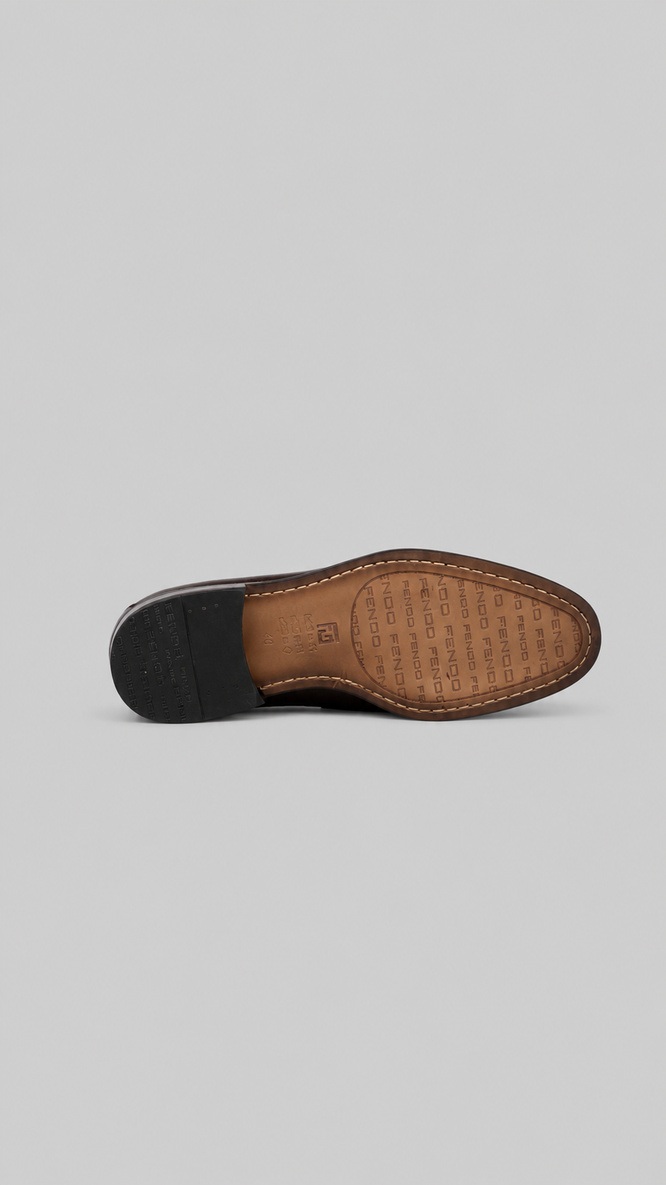 Brauner Horsebit-Loafer aus Kalbsleder
