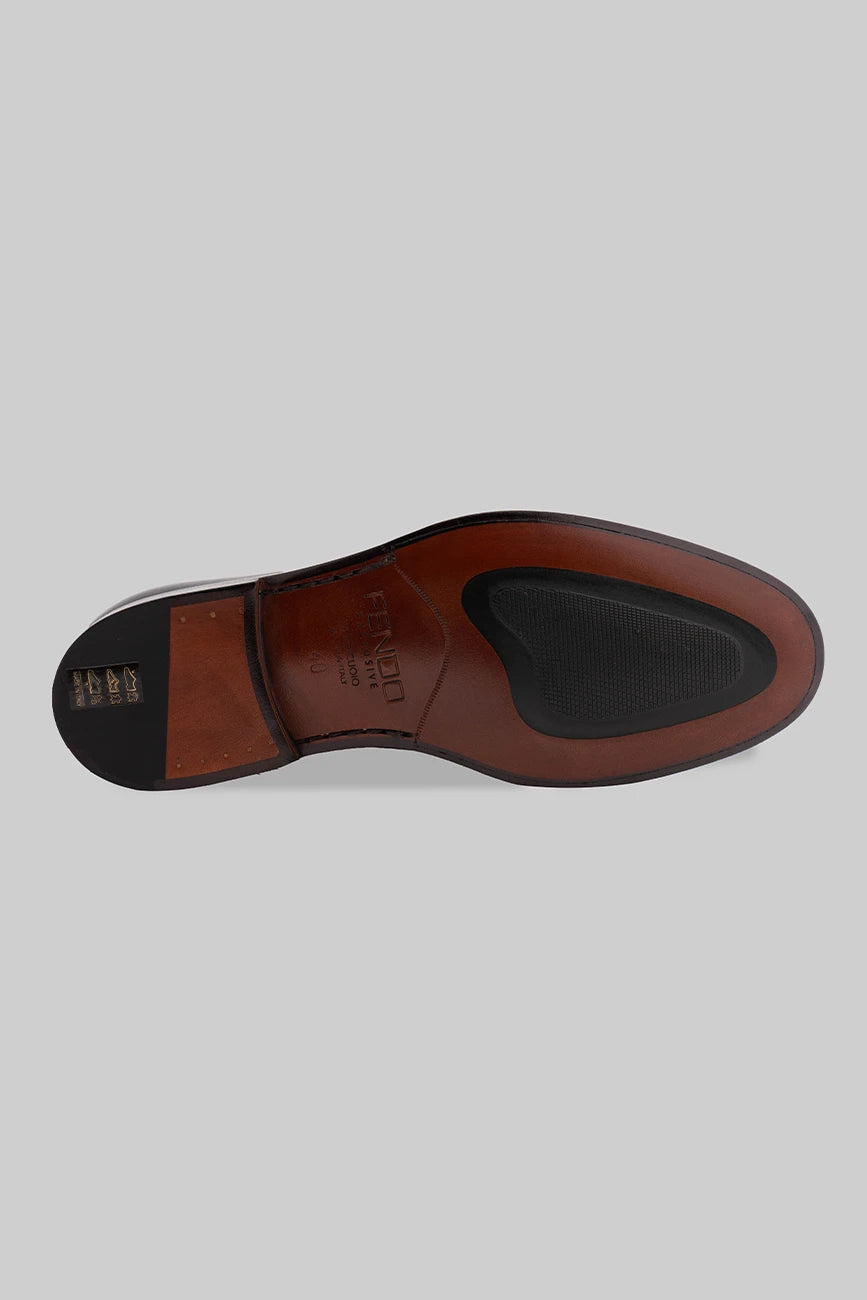 Schwarzer Tassel Loafer aus Kalbsleder