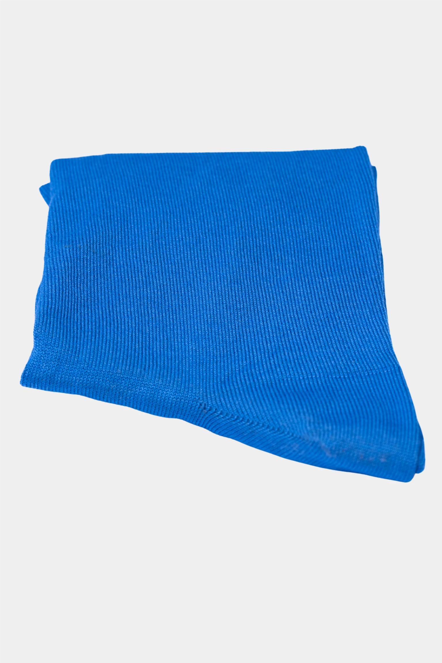 Blue cotton socks