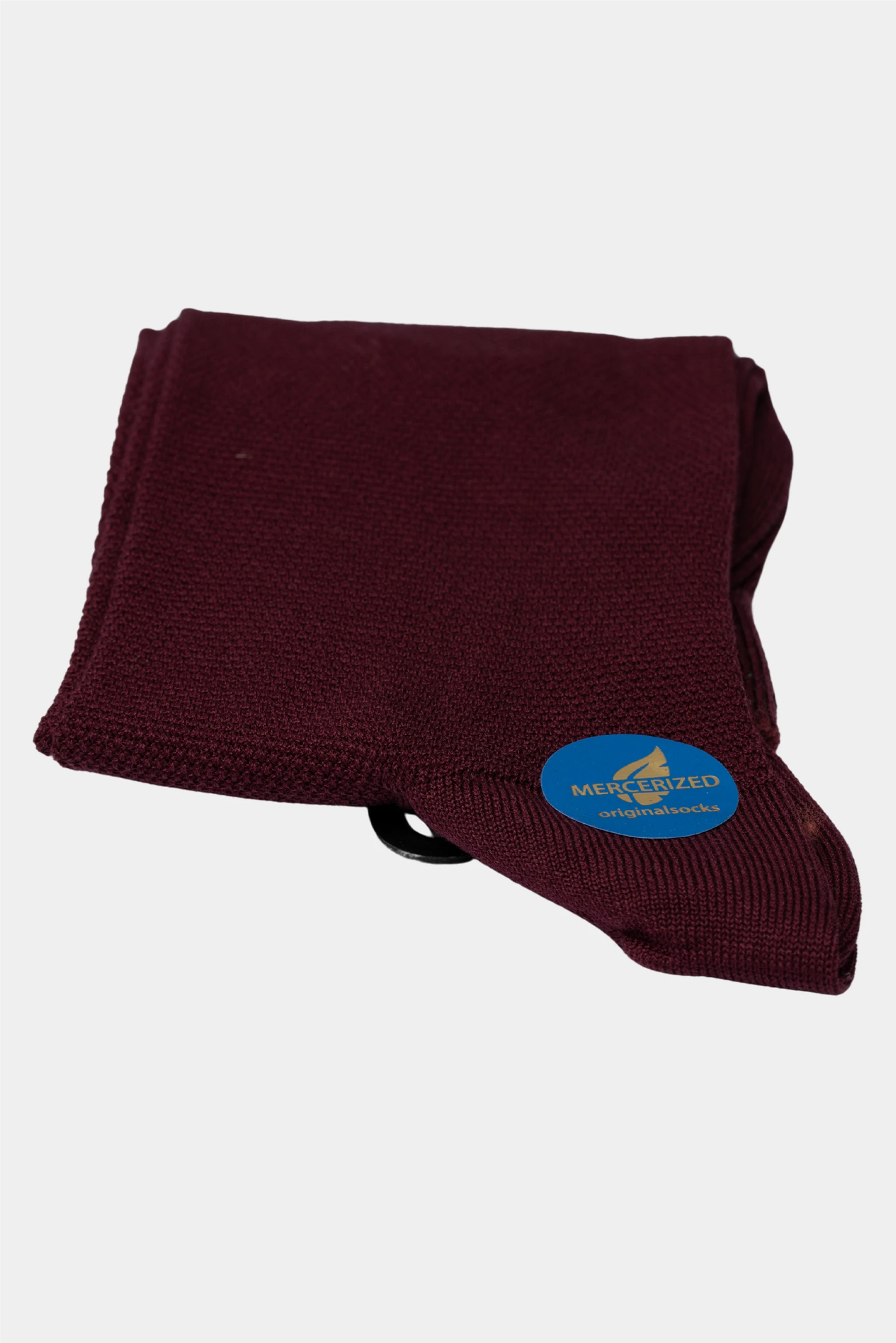 Burgundy cotton socks