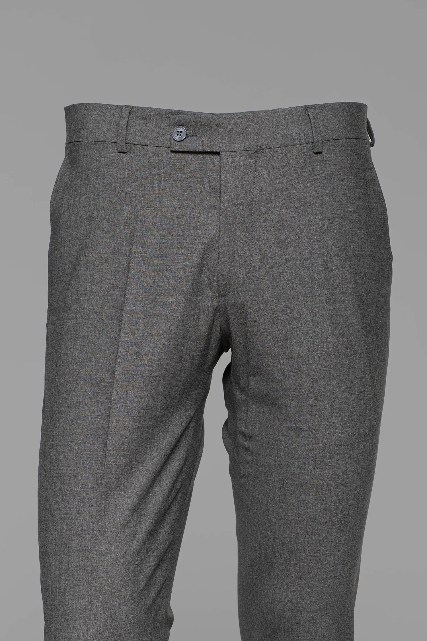 Graue gemusterte Slim Fit Giotelli