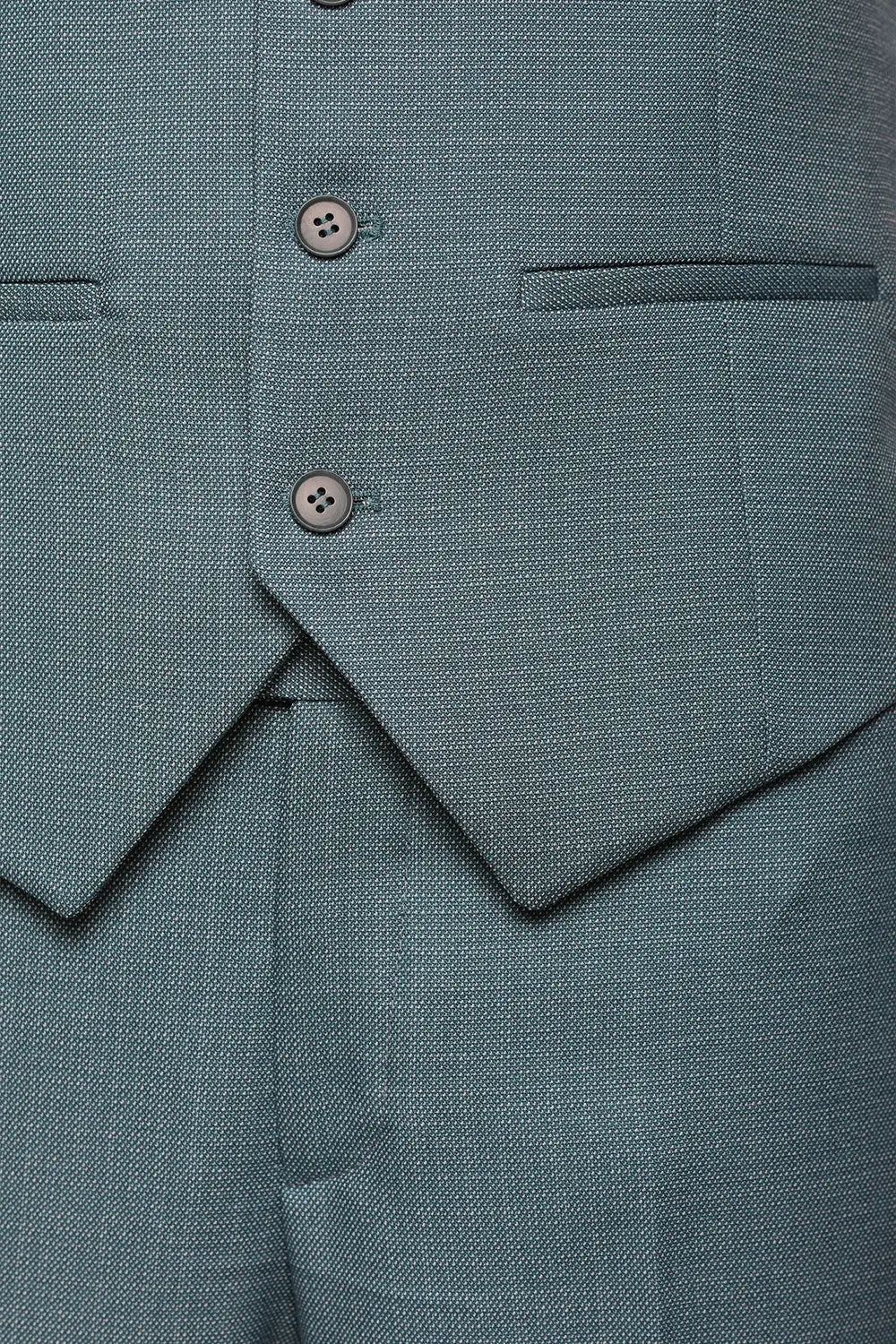 Turquoise Modern Fit Single-Breasted Suit