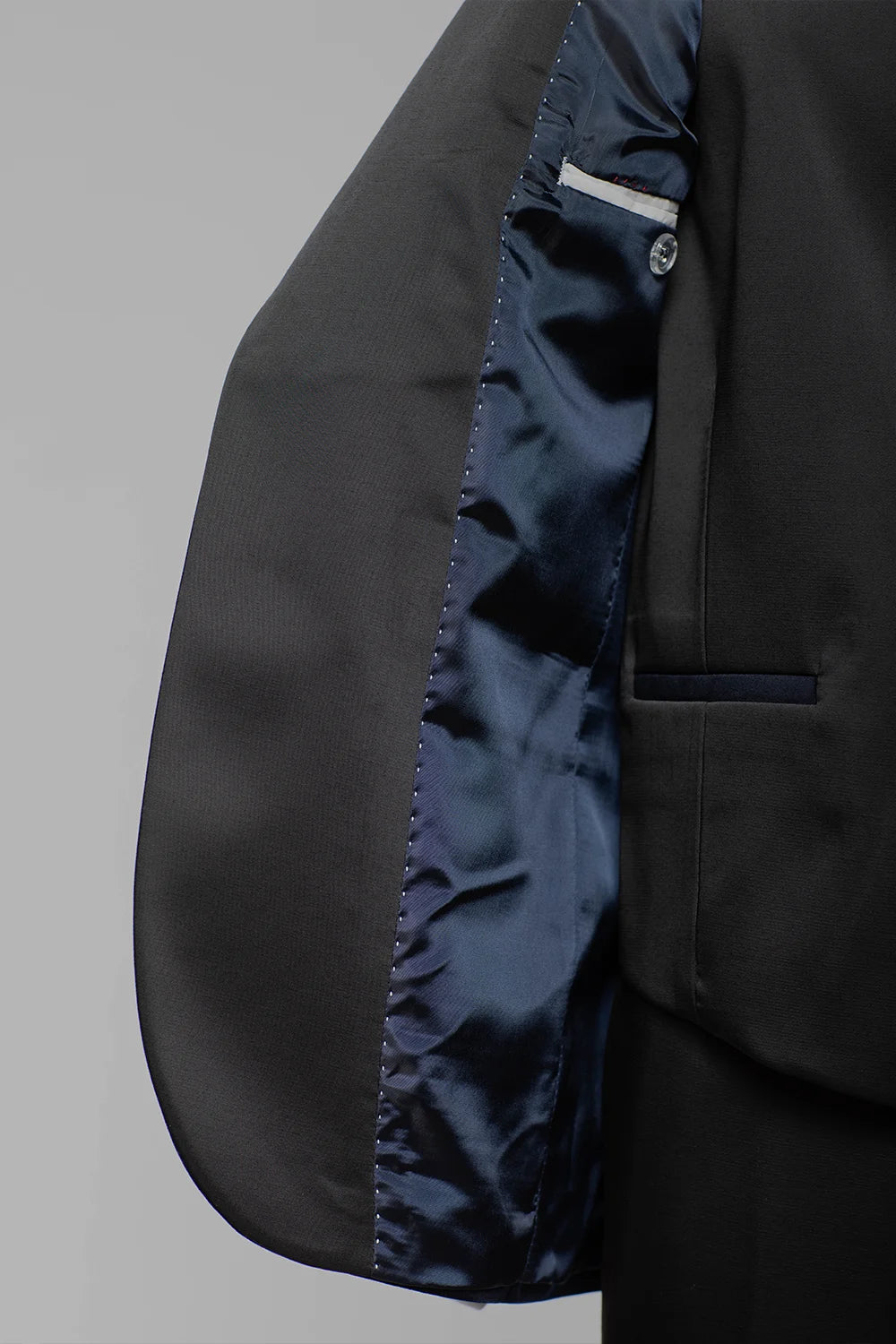 Navy Samt Smoking Herren – Eleganter Hochzeits- Galaanzug