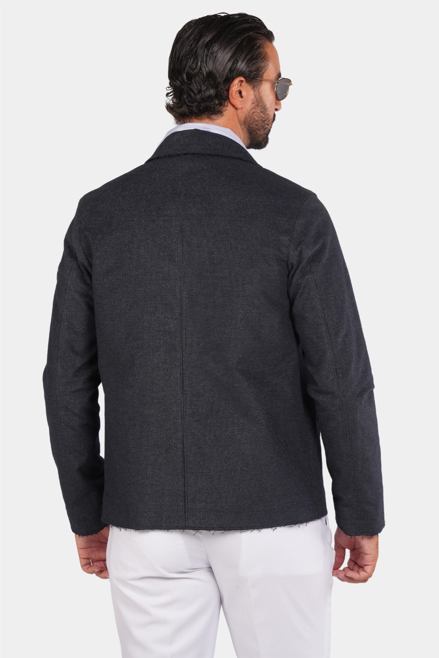 Marineblaue italienische Jacke