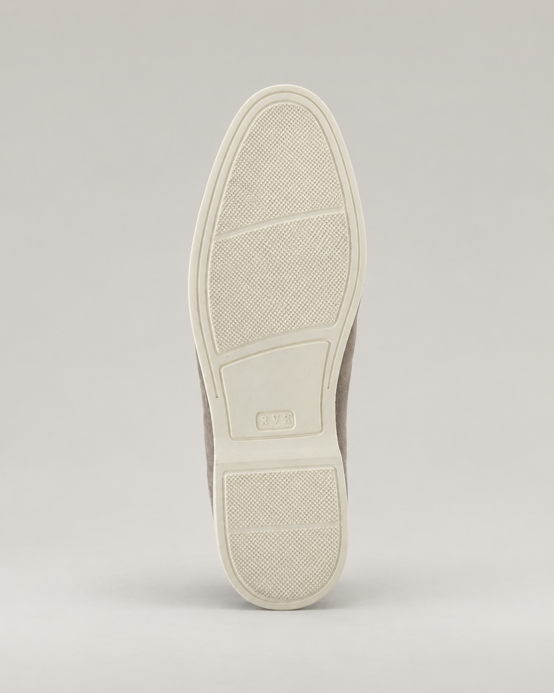 Beige Slipper aus italienischem Kalbsveloursleder