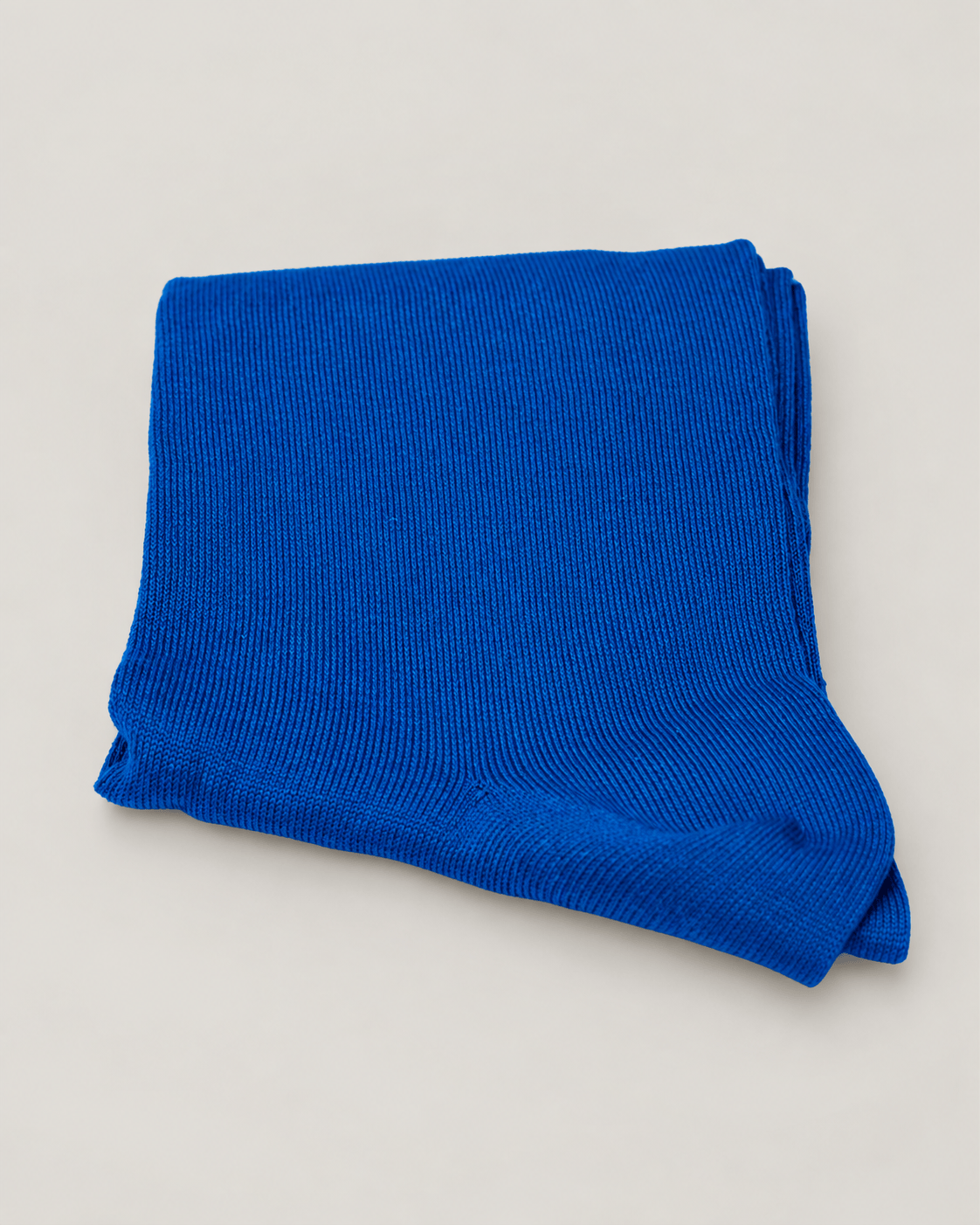 Blue cotton socks