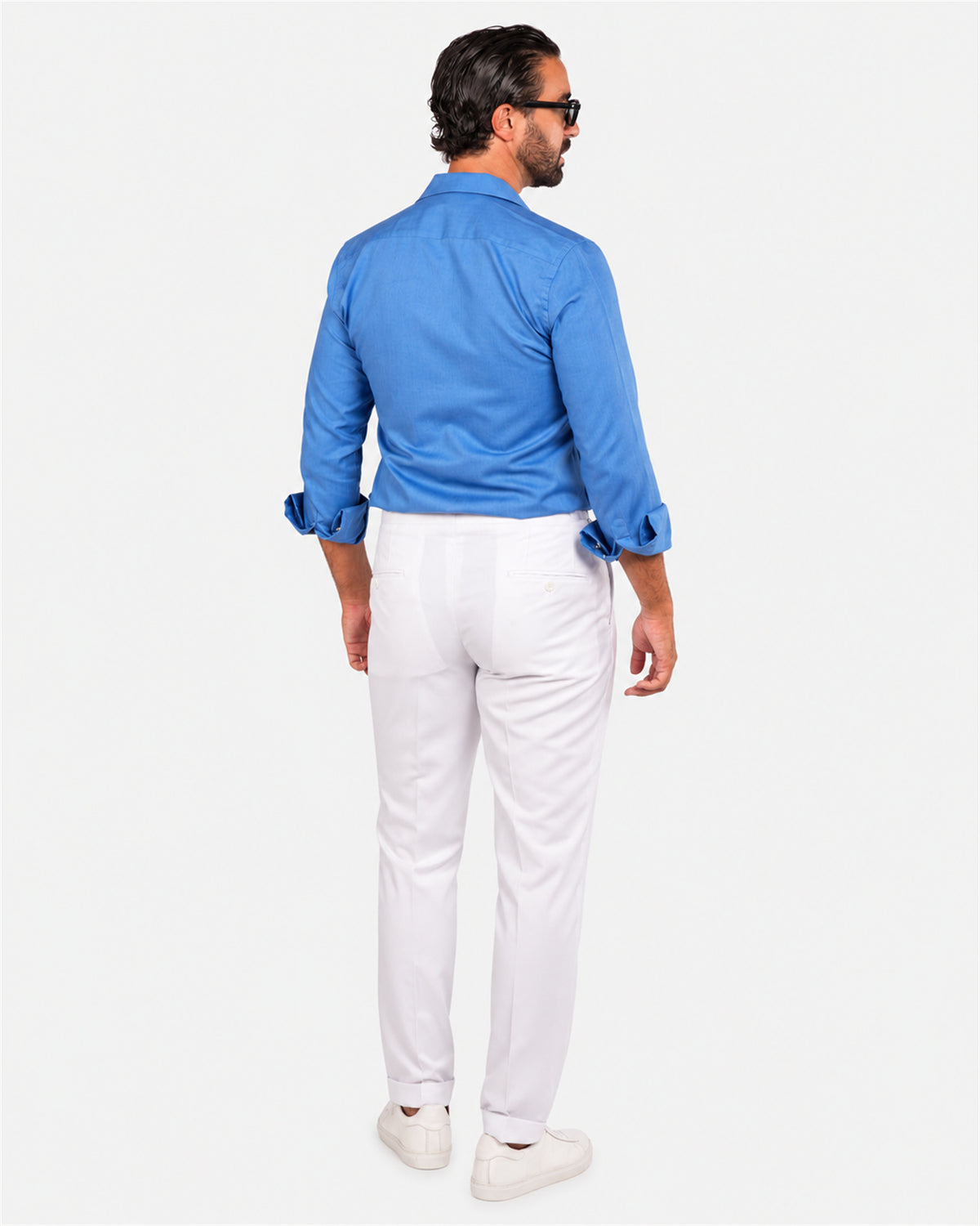 Blue safari shirt