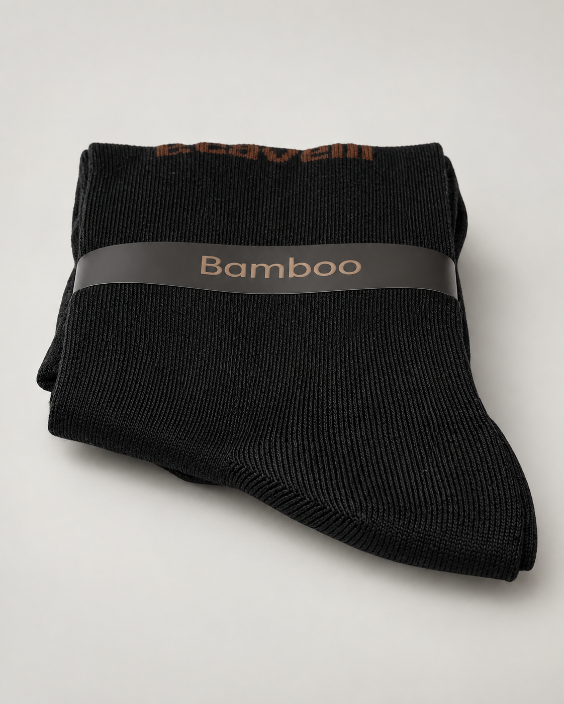 Brown microfiber socks