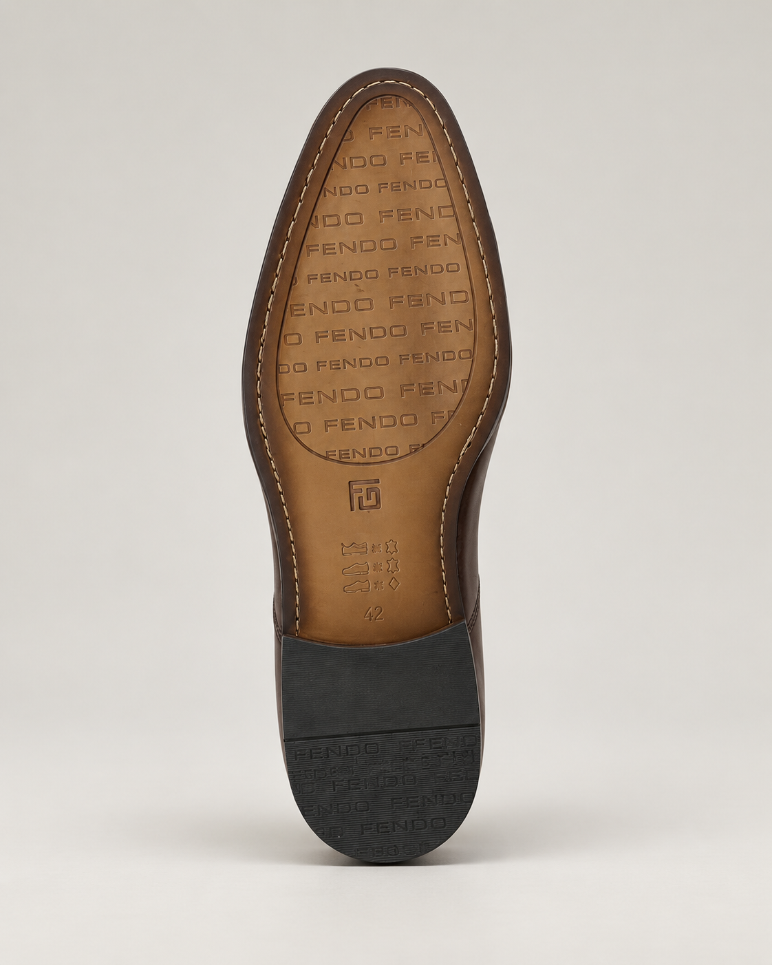 Braune handgefertigte Derby-Schuhe aus Kalbsleder mit Cap Toe