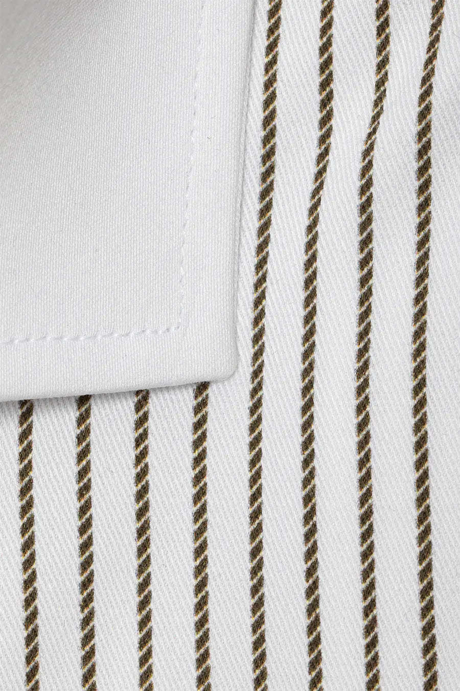 Grun  Slim Fit Gestreiftes Hemd