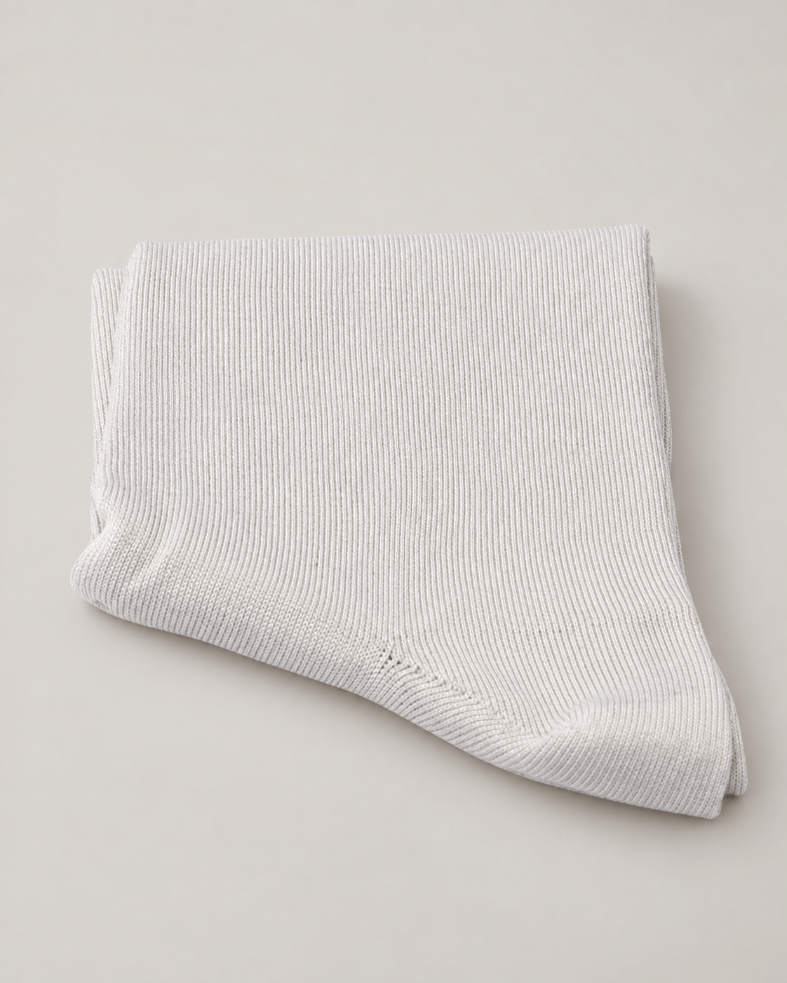 Grey cotton socks