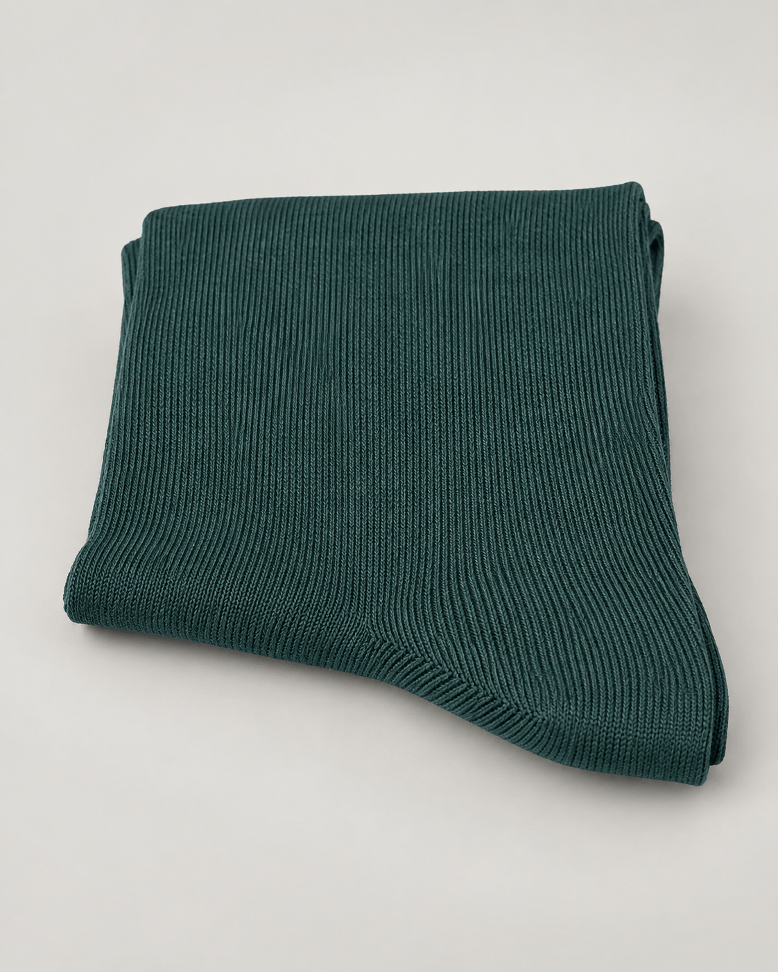 Green cotton socks