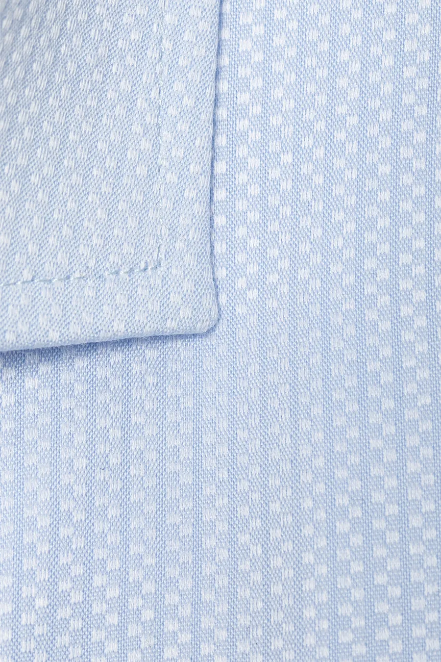 Hellblaues Slim Fit Baumwollhemd