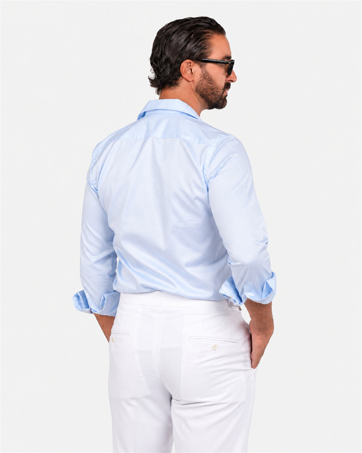 Light blue safari shirt