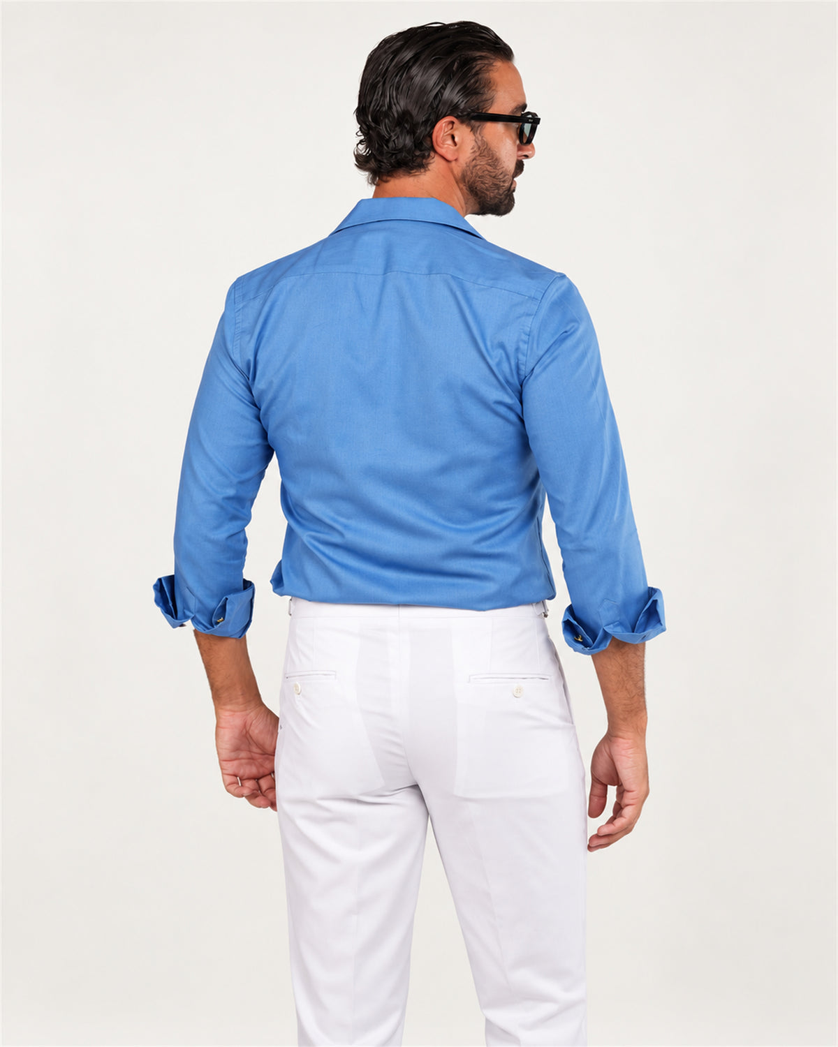 Italienische Hose in Weiss