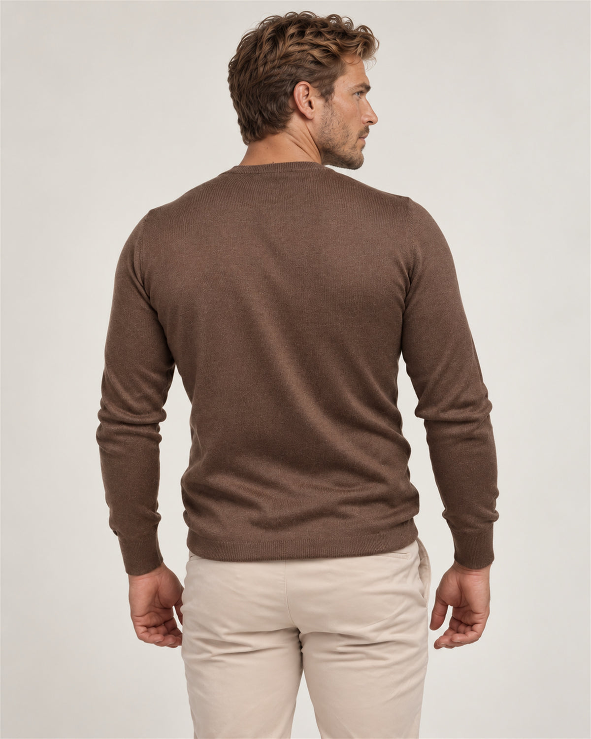 Classic crew neck sweater