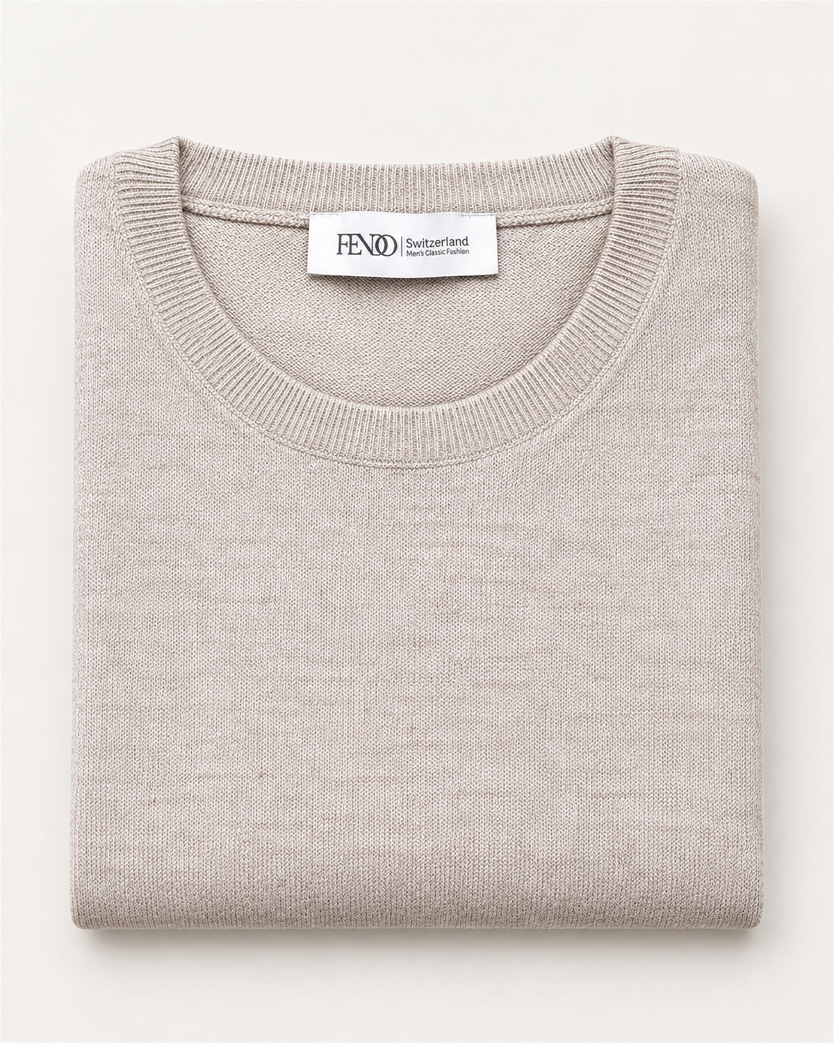 Classic crew neck sweater