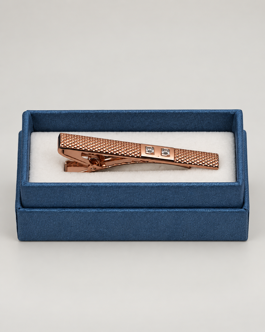 Copper tie clip