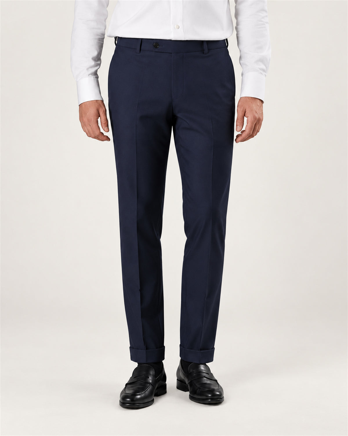 Navy blue slim fit Giotelli