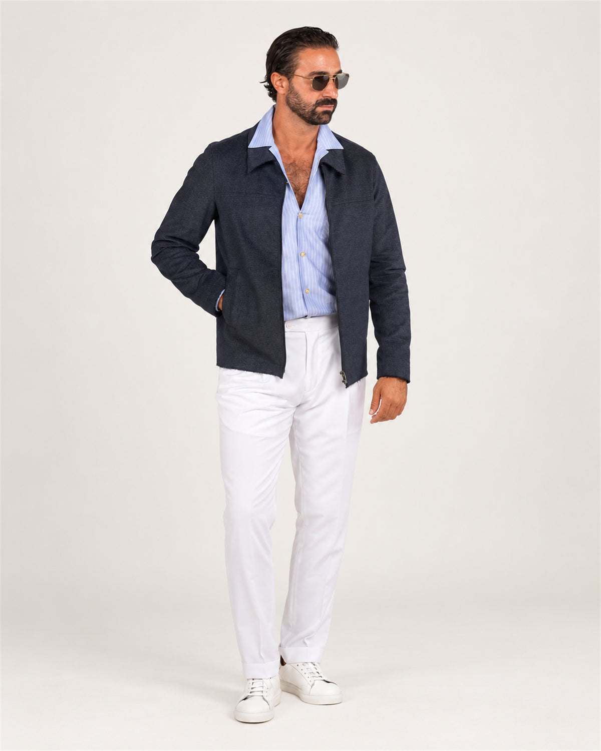 Navy blue Italian jacket