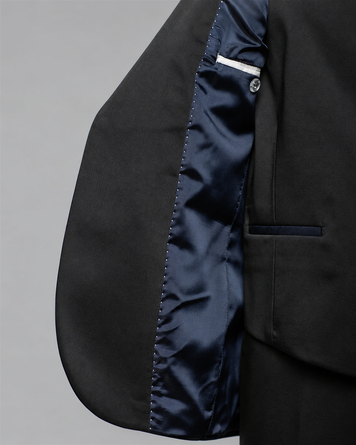 Navy Samt Smoking Herren – Eleganter Hochzeits- Galaanzug