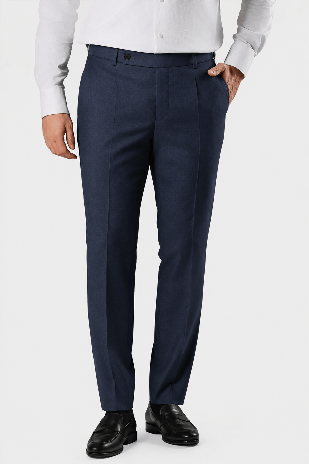 Navy blau Slim Fit Giotelli