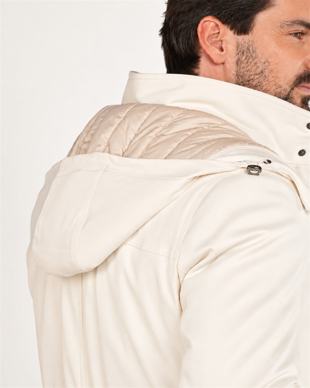 Off-White italienische Jacke aus Baumwollmischung