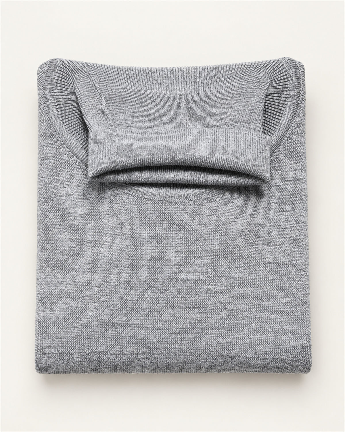Rollkragenpullover Grau