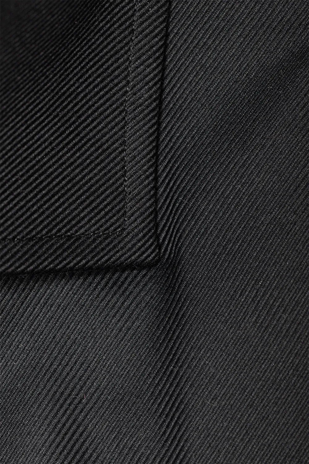 Schwarzes Slim Fit Smoking-Hemd aus Baumwolle