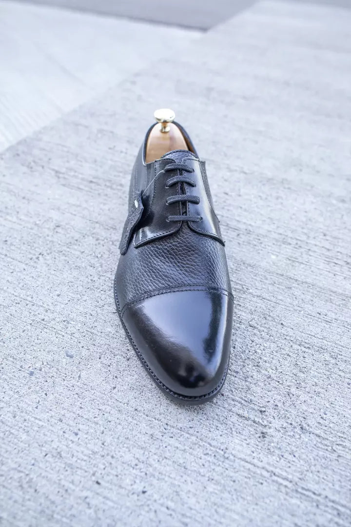 Black classic shoes