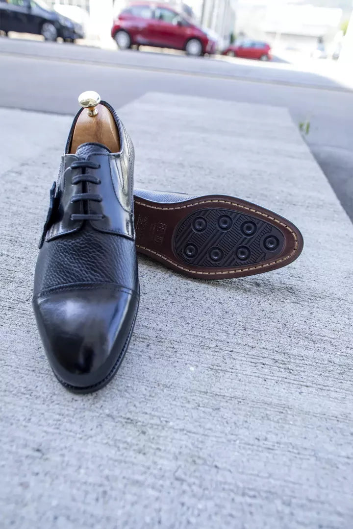 Black classic shoes