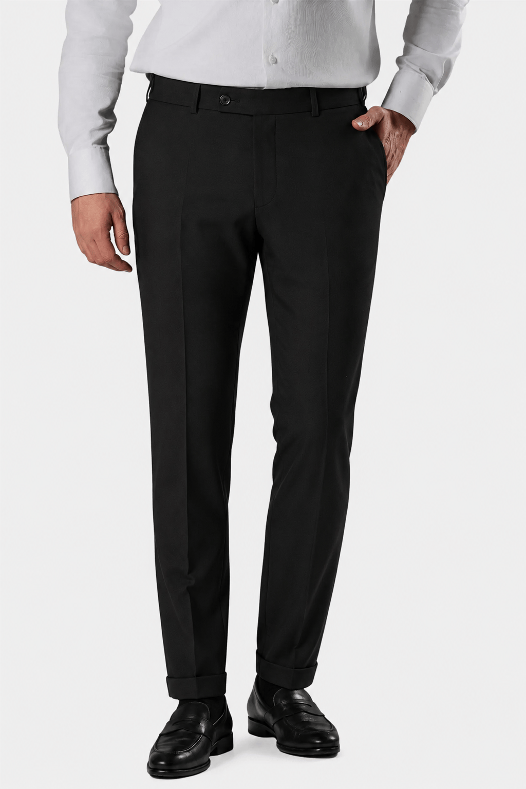 Schwarze Slim Fit Giotelli