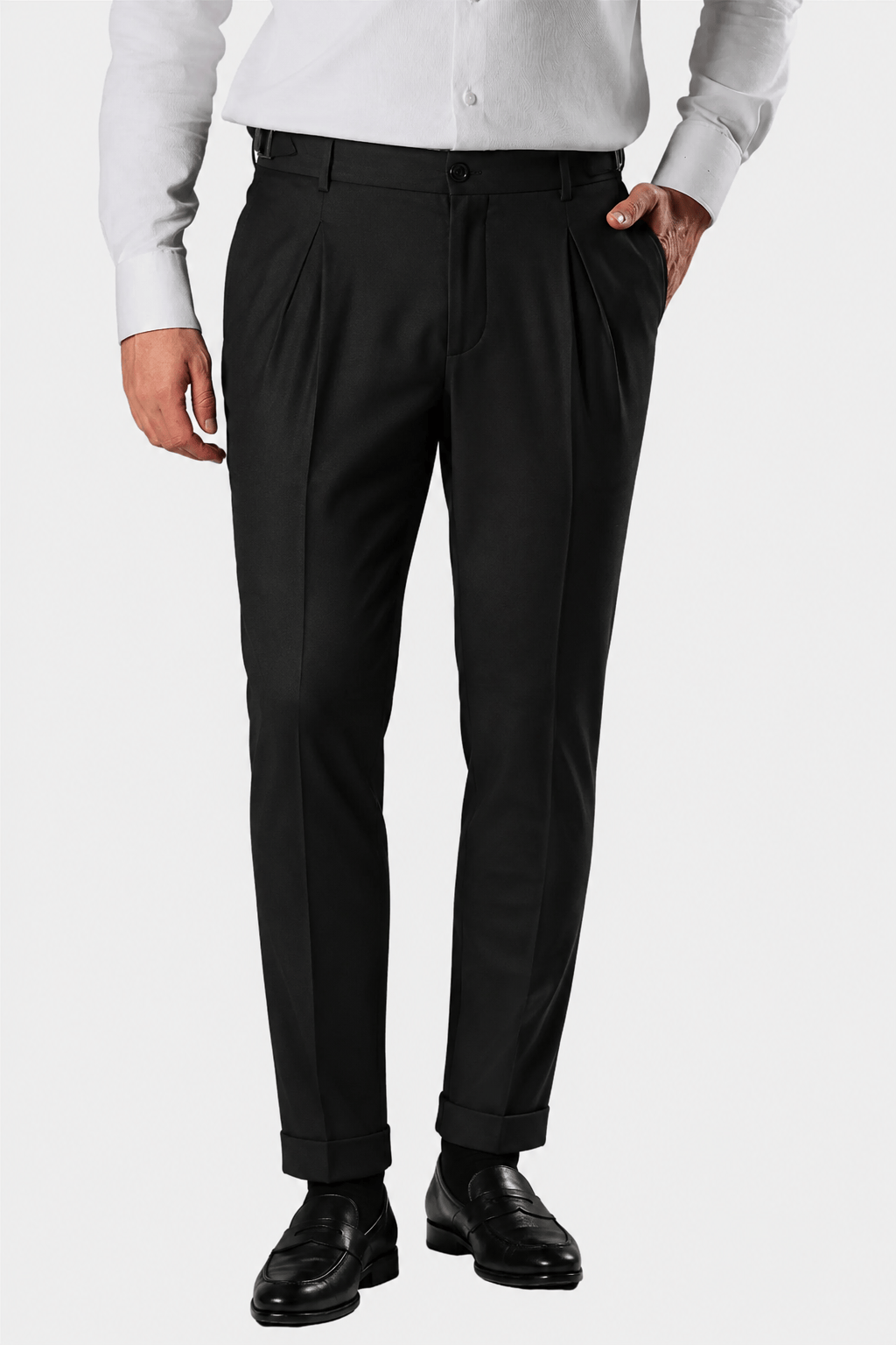 Black Slim Fit Giotelli